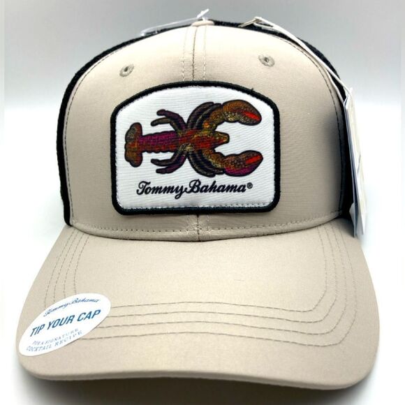NWT Tommy Bahama Men’s Beige Lobster Hat - Picture 1 of 7